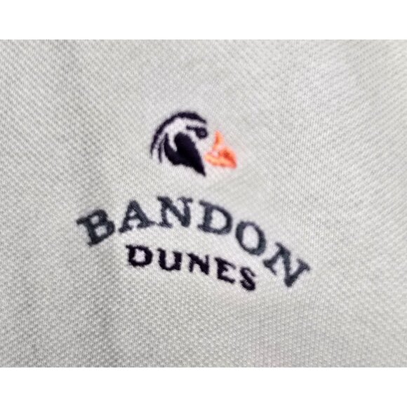 Cutter & Buck Bandon Dunes Golf Polo Shirt XL Green Cotton Embroidered Logo - Picture 5 of 10